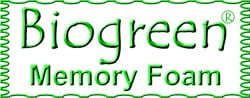Biogreen Memory Foam for Mattresses