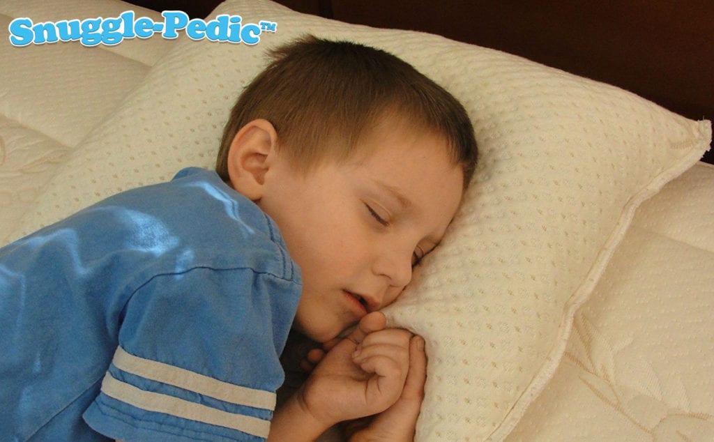 Snuggle-Pedic Toddler Kids Memory Foam Pillow